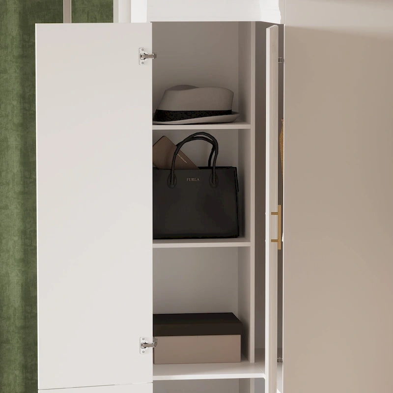 Armoire / Meuble de rangement – Combinaison penderie et tiroirs