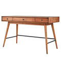 Bureau en bois à trois tiroirs