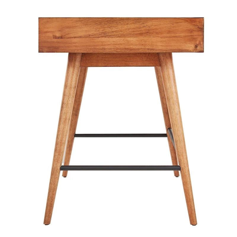Bureau en bois à trois tiroirs