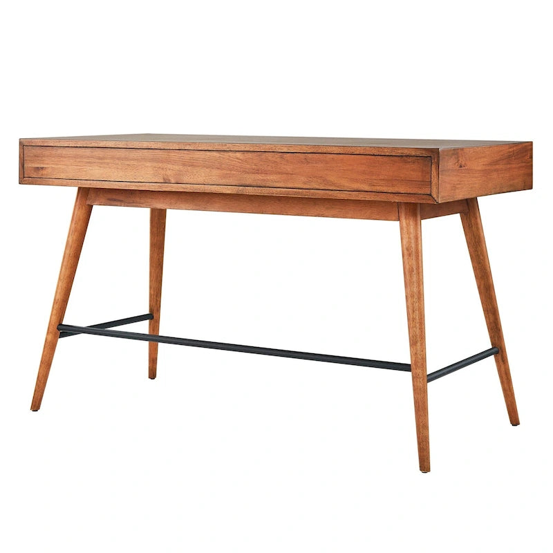 Bureau en bois à trois tiroirs