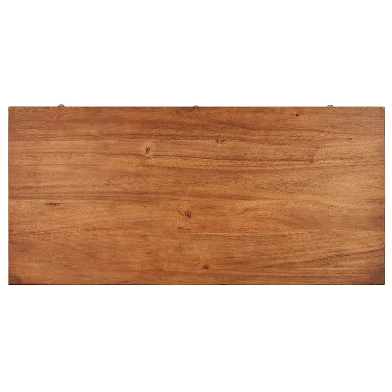 Bureau en bois à trois tiroirs
