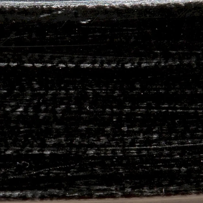 Table d'appoint ronde en métal noir vieilli avec plateau et étagère en verre