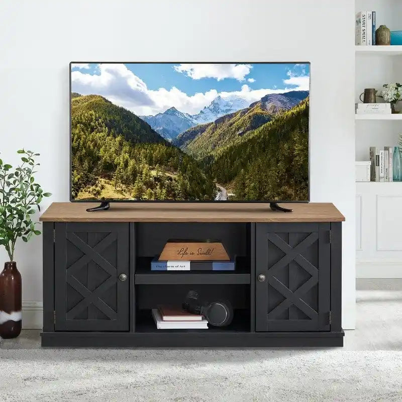 Meuble TV en bois massif