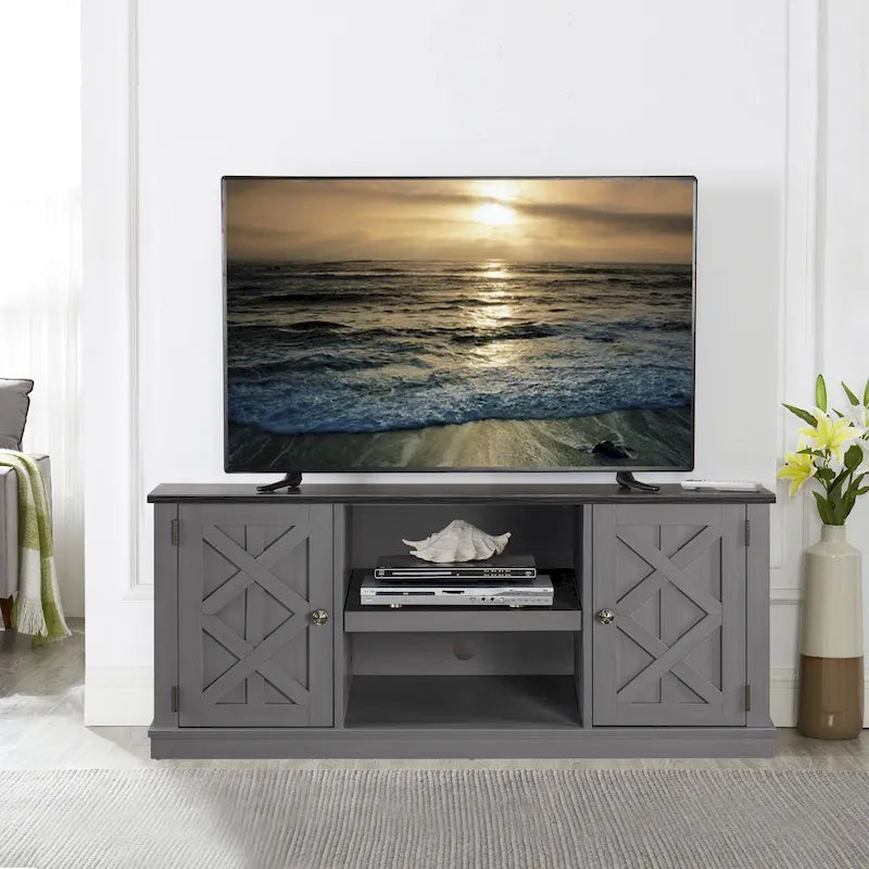 Meuble TV en bois massif