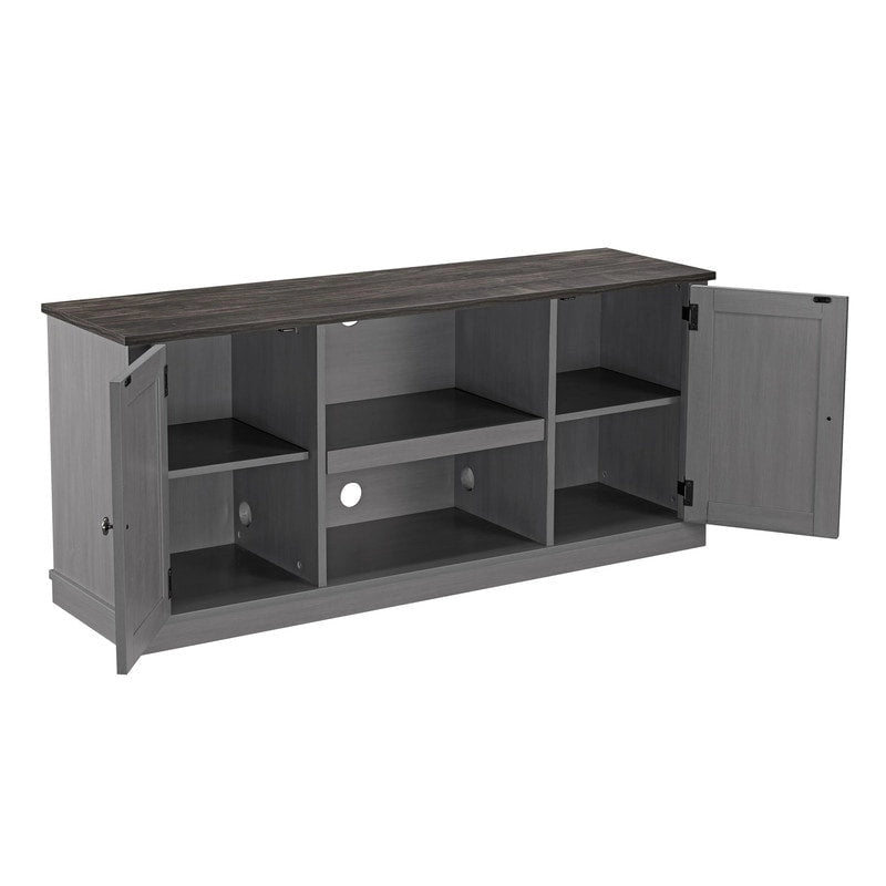 Meuble TV en bois massif