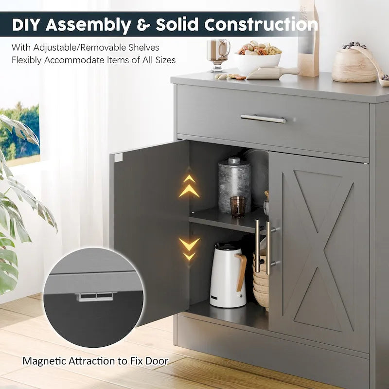 Buffet, Meuble de rangement de cuisine
