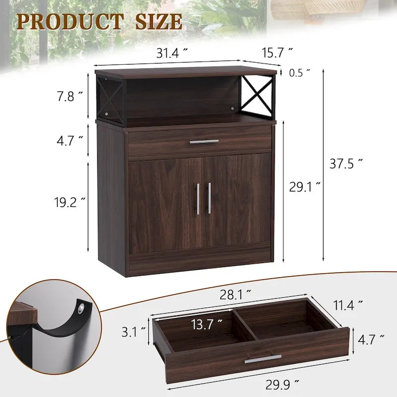 Buffet, Meuble de rangement de cuisine