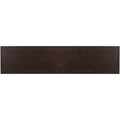 Console/Table d'appoint avec tiroirs de rangement et étagère inférieure - 63L x 14W x 30H