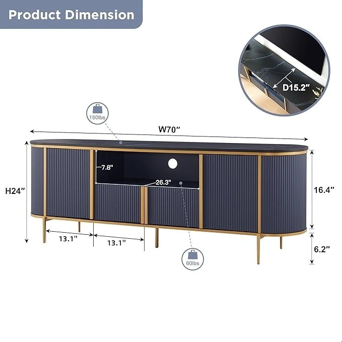 Meuble TV de luxe moderne