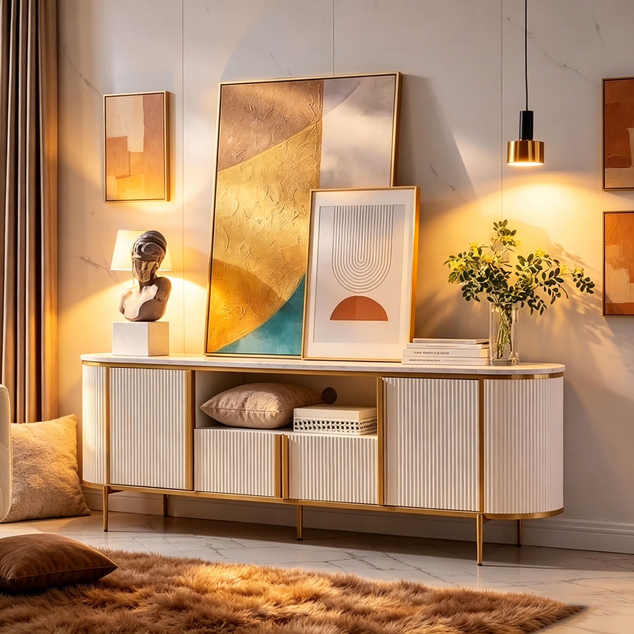 Meuble TV de luxe moderne